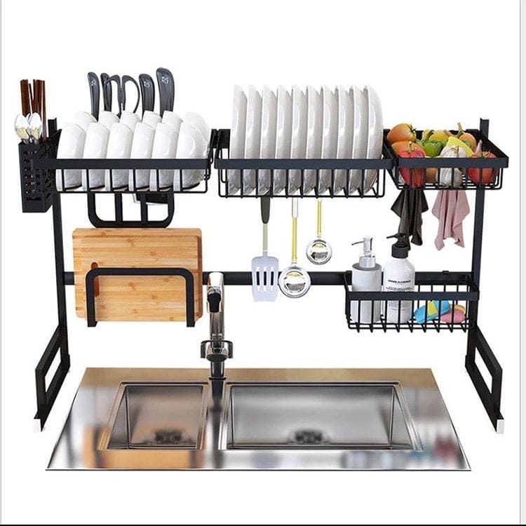Kitchen Shelf Organizer, Dish Drying Rack, Stainless Steel Sink Drain Rack, Dishes Cutlery Dry Rack, Multifunction Metal Utensils Holder, Sink Storage Sponge Drain Rack, Telescopic Drain Rack, Double Layer Dish Organizer, Over Sink Rack Kitchen Shelf Organizer, Dish Drying Rack, Stainless Steel Sink Drain Rack, Dishes Cutlery Dry Rack, Multifunction Metal Utensils Holder, Sink Storage Sponge Drain Rack, Telescopic Drain Rack, Double Layer Dish Organizer, Over Sink Rack